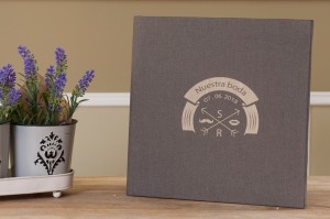 Vintage Lino Blue Jeans con grabado